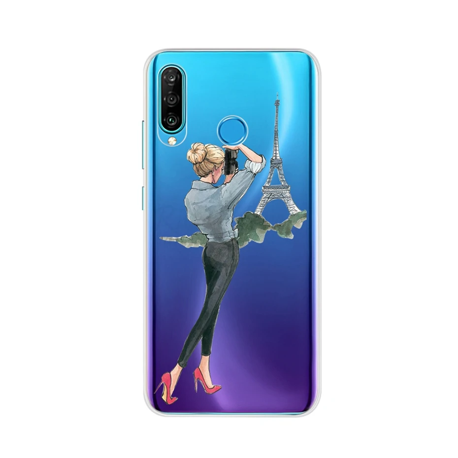 Чехол для huawei p30 lite pro силиконовый чехол ТПУ задняя крышка для телефона мягкий чехол для Funda huawei p30 pro p30lite p30pro p 30 lite чехол