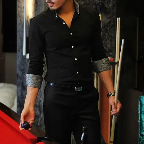 118 New Men Stylish Casual Slim Fit 