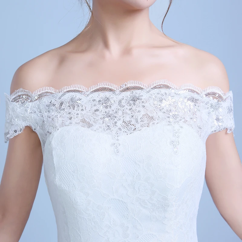 DongCMY Новое поступление 2021 длинное белое свадебное платье русалка платье|vestido de