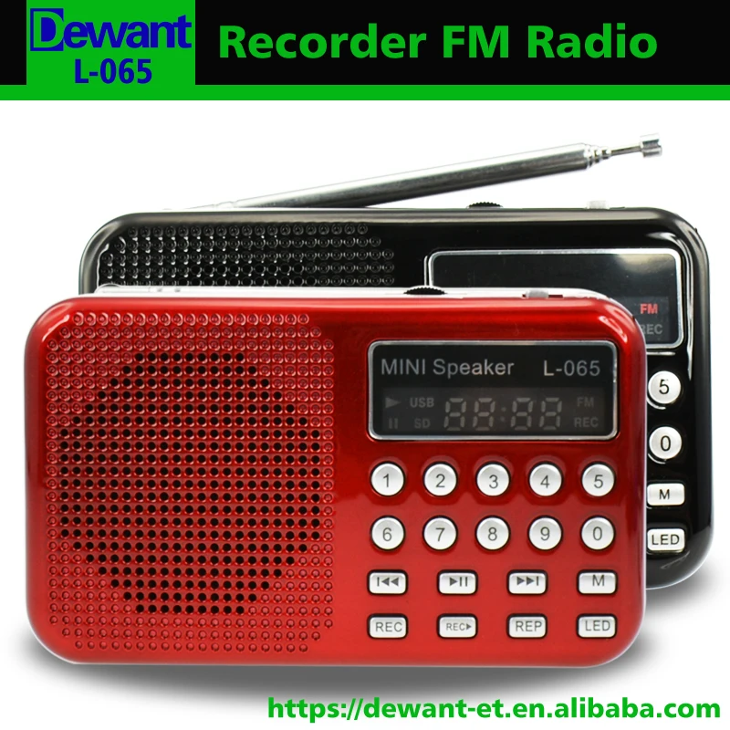 Бесплатная доставка L-065 Многофункциональный Мини цифровой диктофон с fm-радио