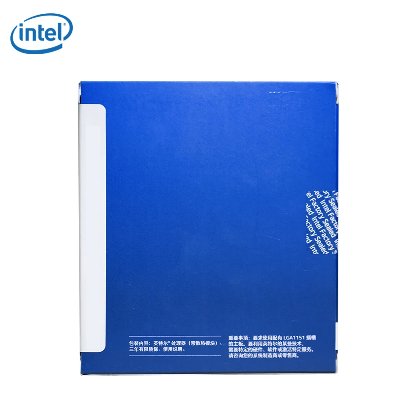 Intel / Intel G4560 7th generation dual core four thread processor 3.5G G 4560 Pentium boxed CPU