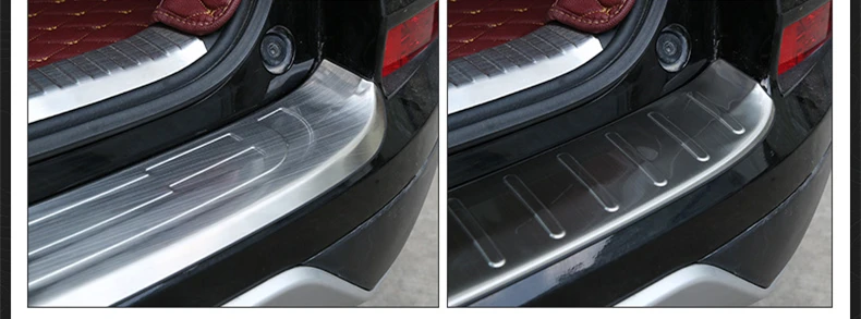 Накладки на бампер для Honda CRV нержавеющая сталь салона заднего вида багажника