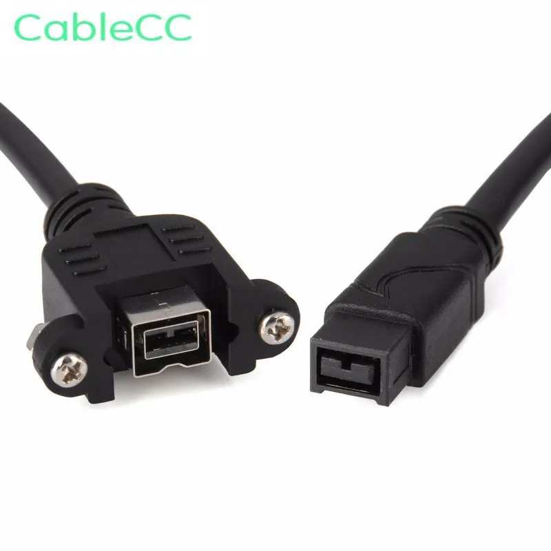 IEEE 1394 ieeee1394 9P 9Pin Штекерный к женскому Удлинительный кабель 30 см 100 0 3 м 1 фут фута