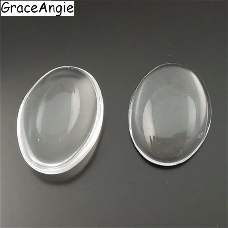 GraceAngie 10 шт. прозрачный акриловый кабошон пять размеров Микс распродажа основные