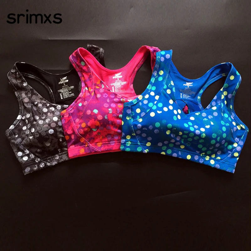Женские спортивные бюстгальтеры SRIMXS майка для бега нижнее белье женщин топ