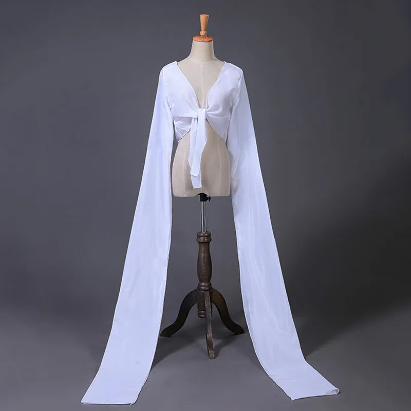 Многоцветный Hanfu воды рукава в классической Пекинской оперы Тибетский для взрослых детей практиковаться танцевальная одежда Yangko одежда
