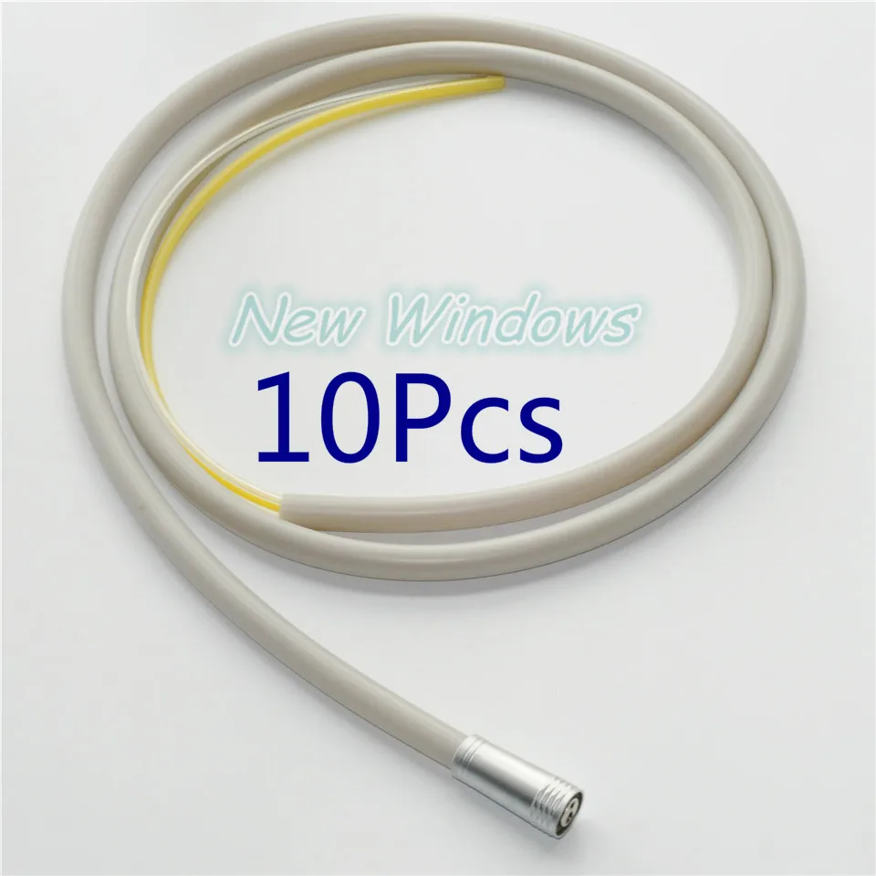 Dentist Silicone Tubing, Hose, Tube 2Hole Connector High Fast Speed Handpiece*10