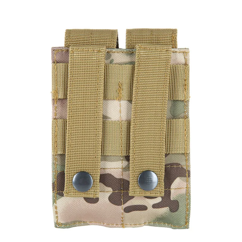 

2019 600D 9MM Molle Nylon Tactical Dual Double Pistol Mag Magazine Pouch Close Holster For Outdoor Combat Military Hunting New