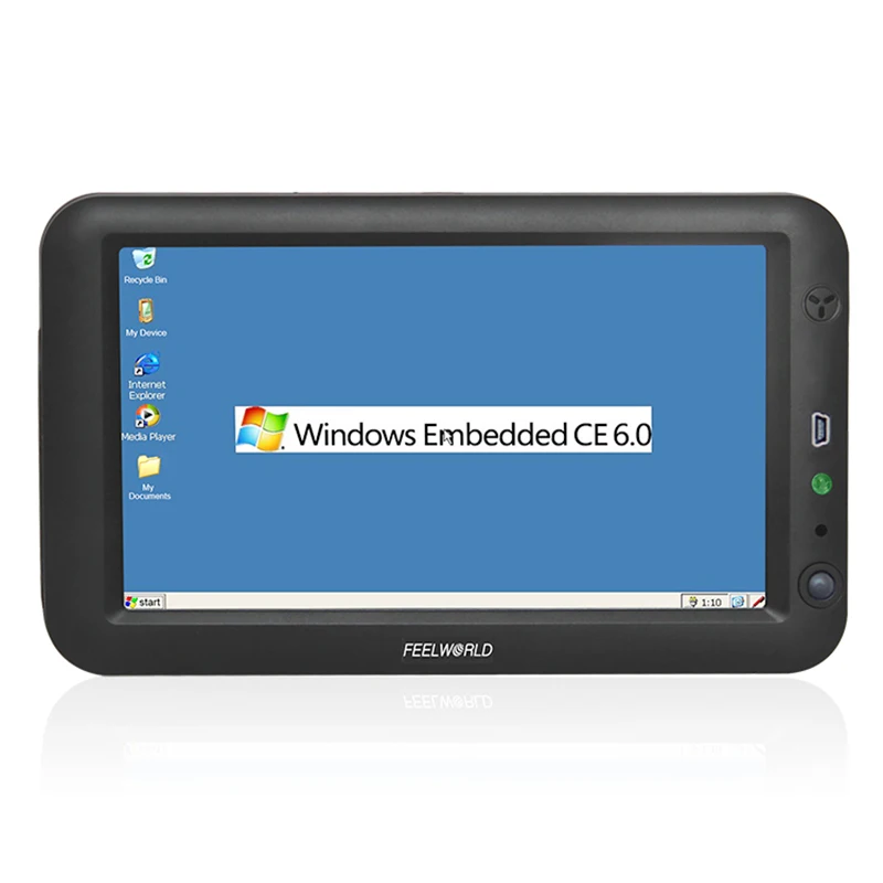 Feelworld FW659PC 7 дюймов Встроенный ПК с портом Lan RJ45 RS232 WinCE 6 0 Linux Все в одном компьютер