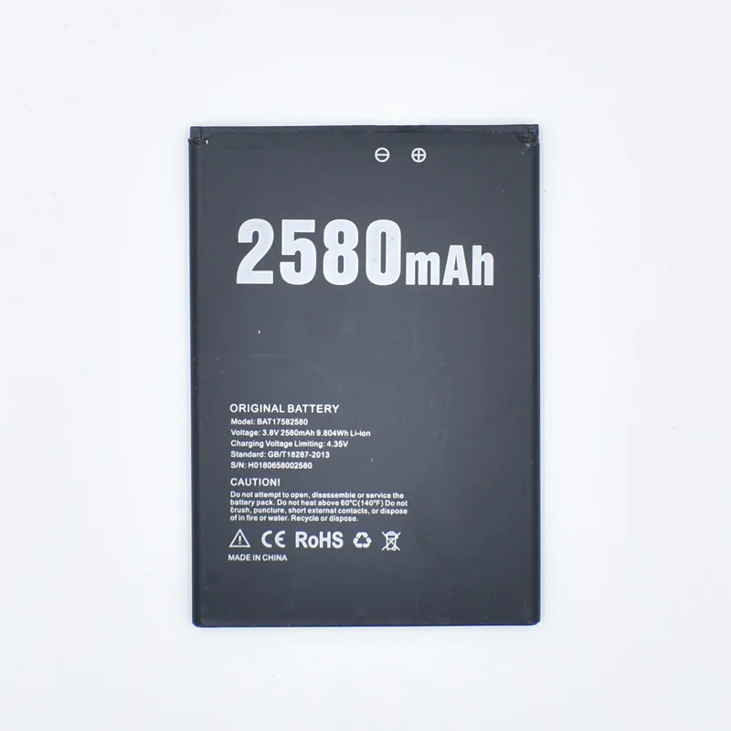 Hekiy Для Doogee X20 BAT17582580 сменный аккумулятор новый оригинальный 5 0 дюймов doogee X20L для
