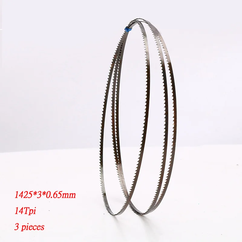 1425x3x0.65mmx14Tpi 3 шт. " ленточная пила 1425 мм x(ширина: 3 мм, 6,35 мм, 9,5 мм) x 6 или 14Tpi, деревообрабатывающие ленточные пилы режущие кривые(Смешанная упаковка - Цвет: 1425x3x0.65mmx14Tpi