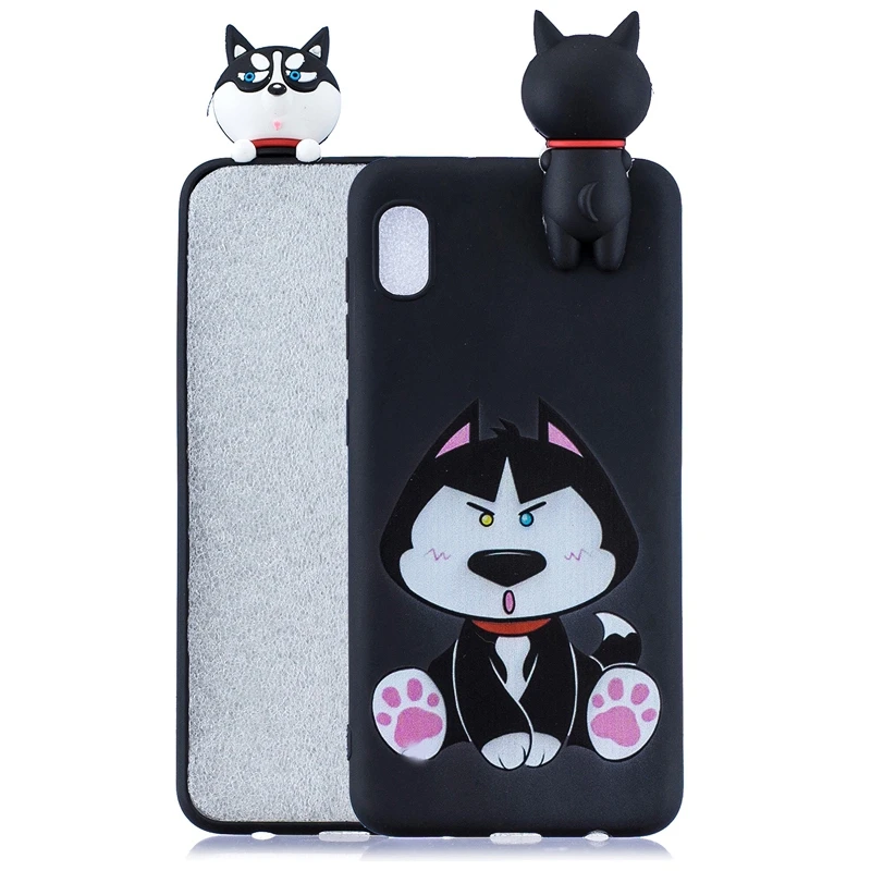 3D Toys Silicone Case For Xiaomi Redmi 7A Candy Color Soft Cartoon 7 A Phone Cover |