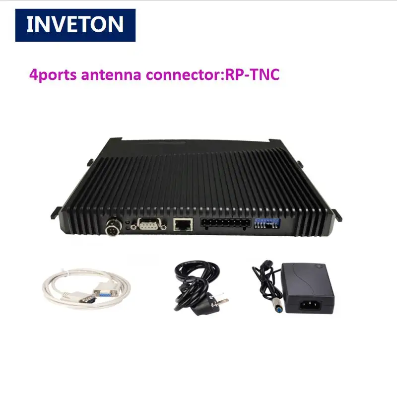 Считыватель RFID UHF 4 порта считыватель Impinj r2000 чипов TCP IP/RS232 для большого радиуса