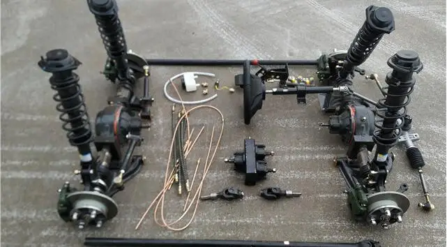 Каркас для картинга независимое шасси полный привод на колеса AWD передняя задняя