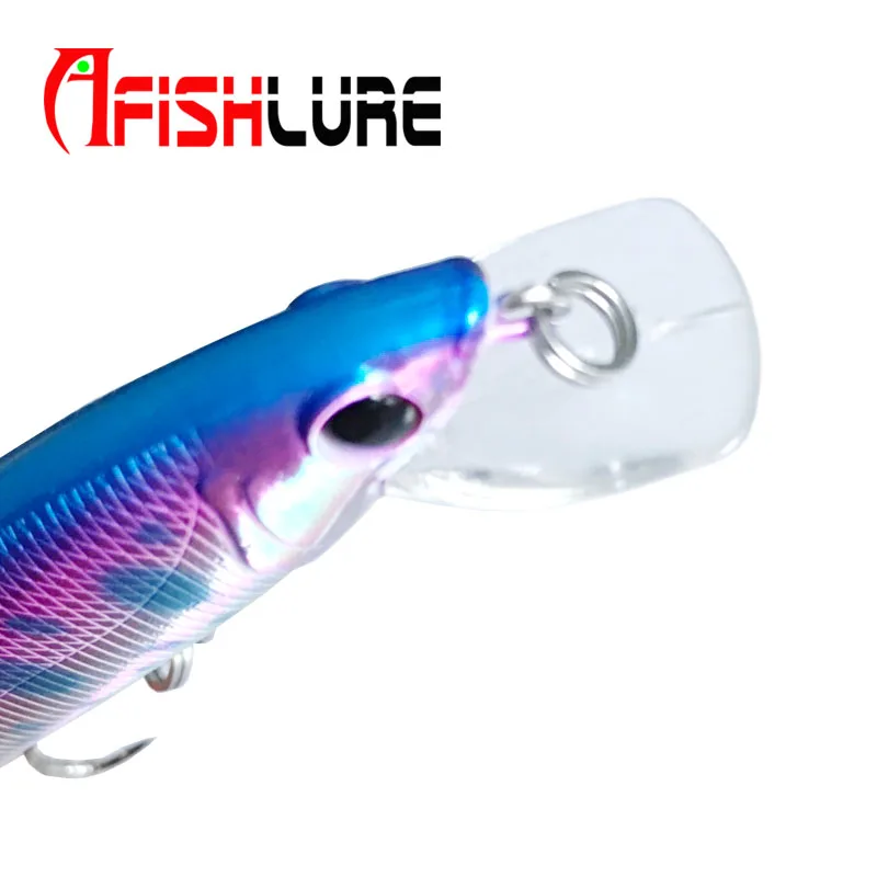 Жесткая Приманка Minnow 85 мм/15 г тонущие рыболовные наживки с Trebke крючки плавающая