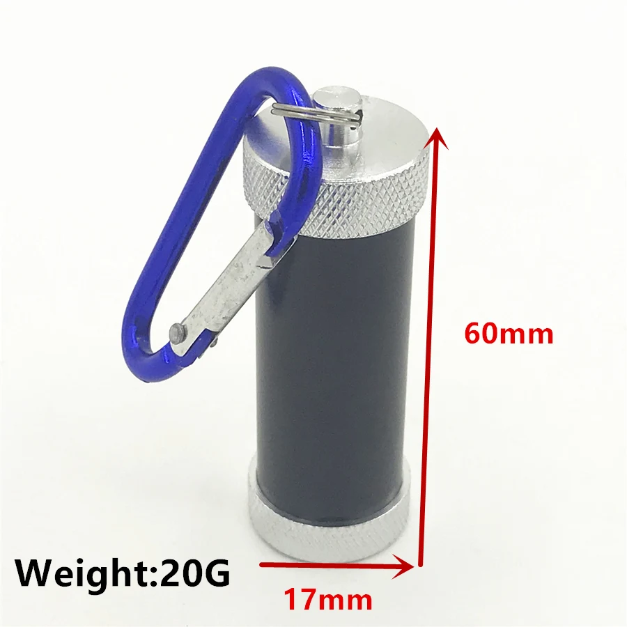 Алюминиевая банка для хранения водонепроницаемая металлическая герметичная