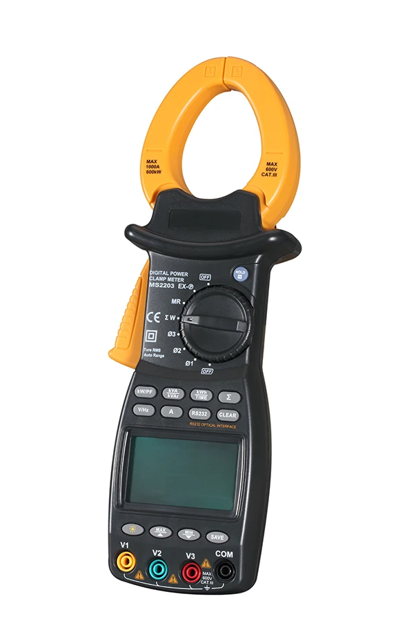 Цифровой измеритель мощности MS2203|clamp meter|clamping clampclamp power meter |
