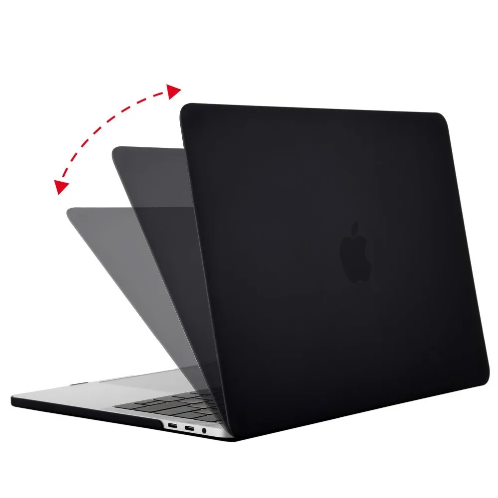 2019 Новый матовый Жесткий Чехол для ноутбука + чехол клавиатуры Macbook Pro Retina 12 13 15 Air 11