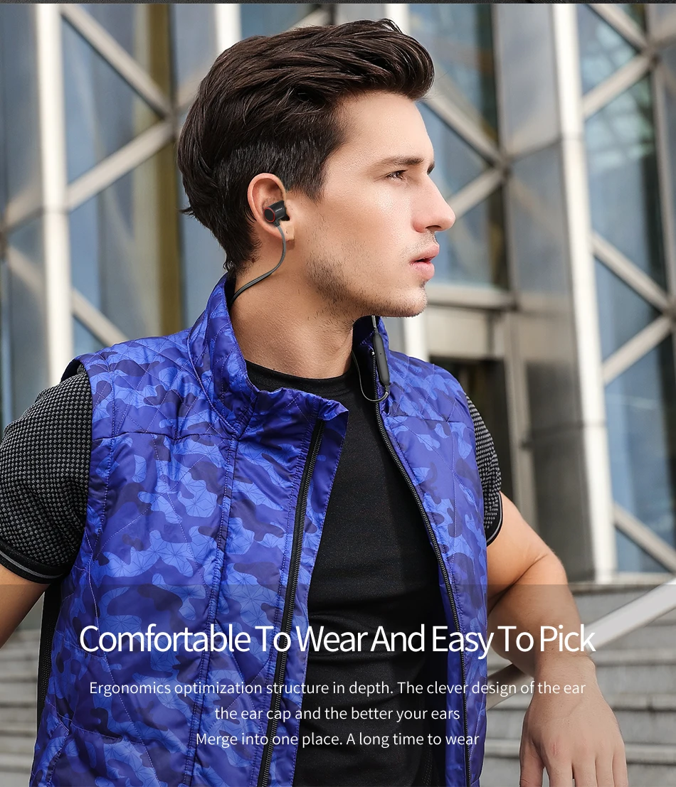 AWEI, новинка, Bluetooth, Беспроводные спортивные Игровые наушники, с шейным ободком, двойная мощность, стерео звук, водонепроницаемый, IPX4, супер глубокий звук для телефона