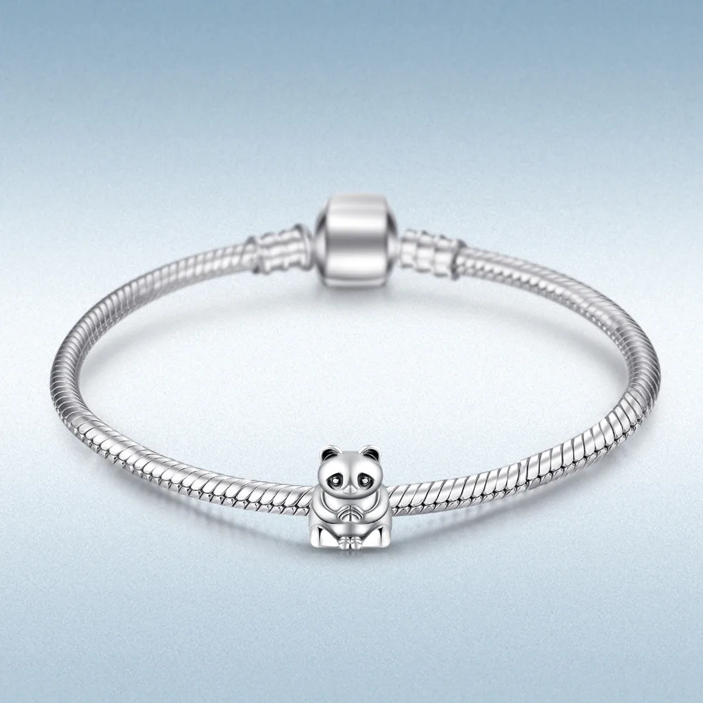Браслет для йоги JewelryPalace браслет из серебра 925 пробы с модной пандой и серебряные