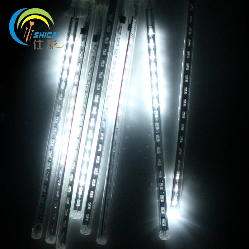 Светодиодный Метеоритный светильник украшение трубки для свадьбы вечеринки