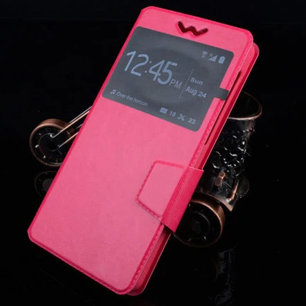 Чехол-книжка с пуш-ап чехол для телефона iNew V3 плюс полиуретановый силиконовый