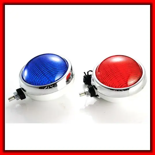 Lamadaled DC12V красный синий круглый светодиодный повышенной яркости полицейский Мотоцикл стробоскопы мотоцикл передняя вспышка сигнальная лампа - Цвет: Цвет: желтый