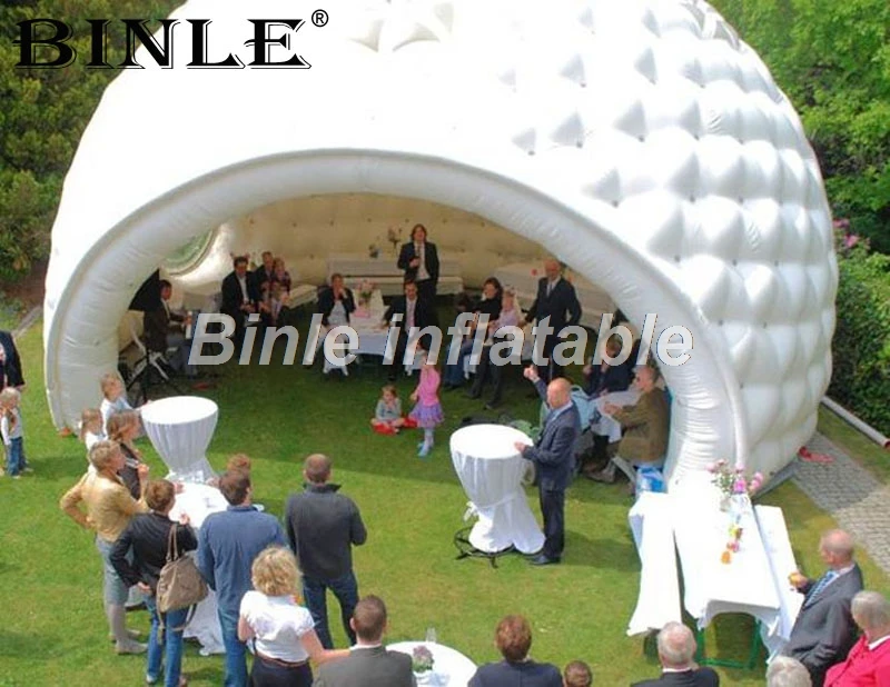 Preise 8 M Weiß Aufblasbare Kuppel Zelt Riesigen Aufblasbaren Golf Zelt Aufblasbare Shell Zelt Für Outdoor Sport Veranstaltung