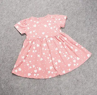 2016 новинка платье для маленьких девочек летнее хлопковое принцессы детское с