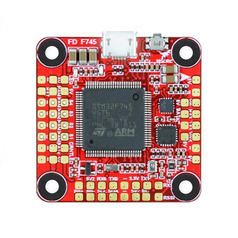 Контроллер полета HGRLC Forward F7 Omnibus V2 с двойным гироскопом 3 6S STM32F745 OSD w/ 5V/3A 8V/1.5A BEC 10 2G