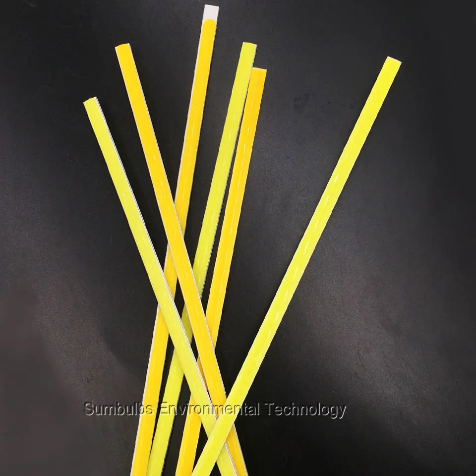 Фото 10 шт./лот Sumbulbs 300x6 мм 400x6 мм 600x6 мм длинная светодиодная полоса COB 20 Вт 17 Вт 14 Вт DC12-14V гибкая 60 см 40 см 30 см COB лампа №3