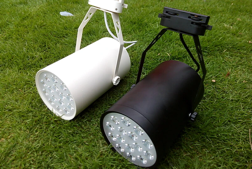 

15W Clothing Track Light LED Spotlight 15X1W High Power Indoor Home Shop Supermarket Ceiling Down Lights Warm white Red Blue CE