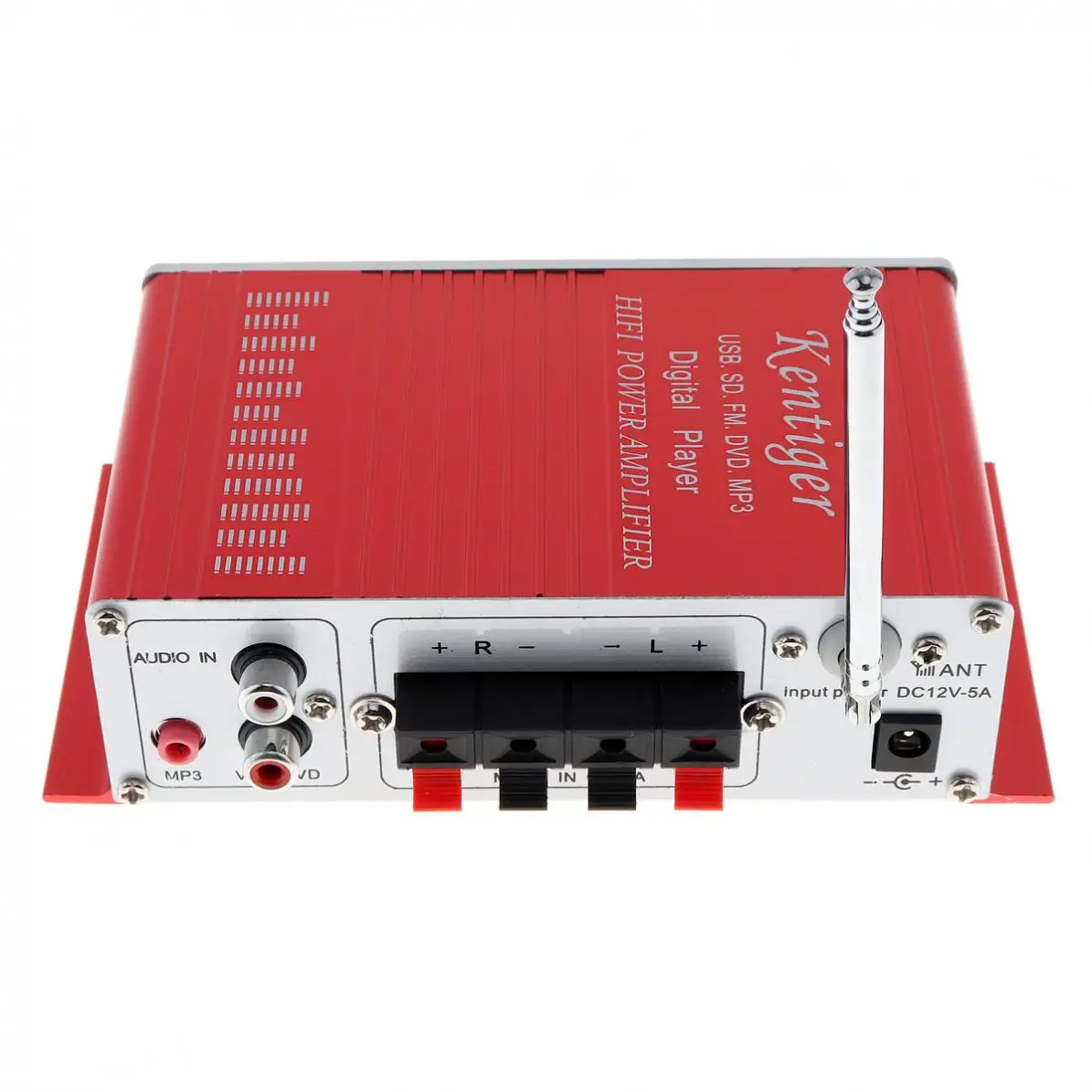 Оригинальный HY-502 2CH HIFI цифровой аудиоплеер автомобильный усилитель FM-радио