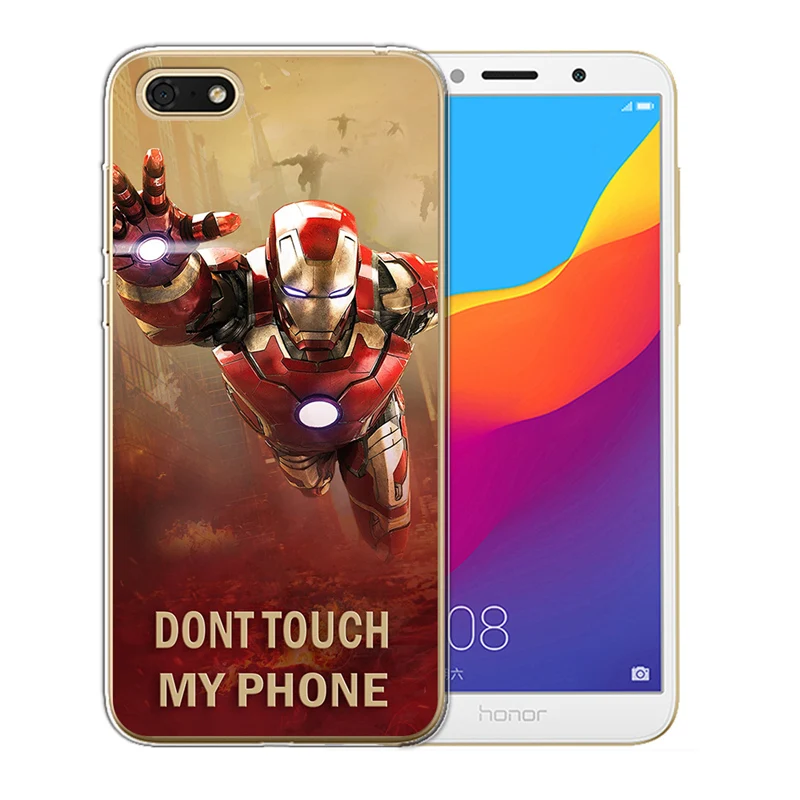 Железный человек для Huawei P8 Lite 2017 P9 P10 P20 Plus Pro P Smart Mate 9 10 20 чехол телефона Joker venom marvel
