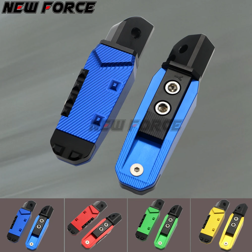 Передние Подножки для мотоцикла подножки с ЧПУ Алюминиевые педали Yamaha YZF R1 R6 FZS 600