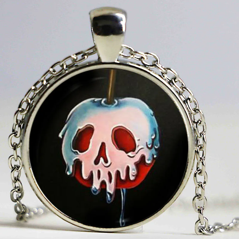 Новая мода ювелирные изделия Готический прекрасный кулон в форме Черепа скелета