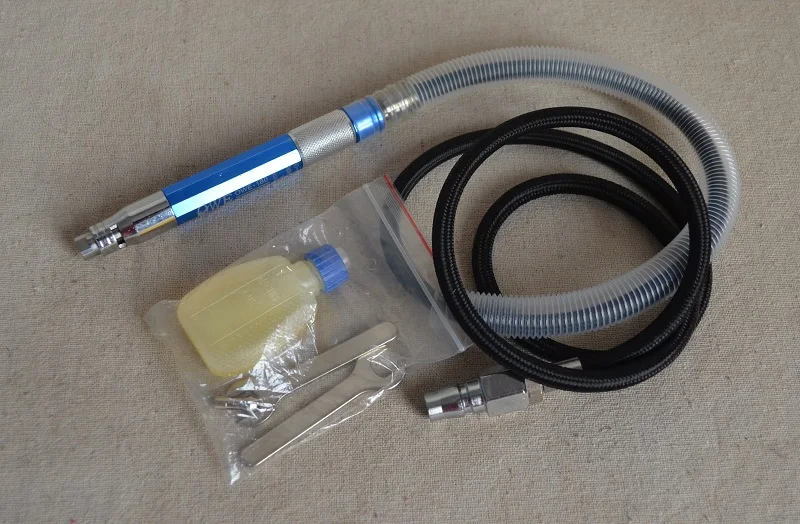 NEW 3 Bearing High Speed Micro Air Grinder Kit Air Tools Pol