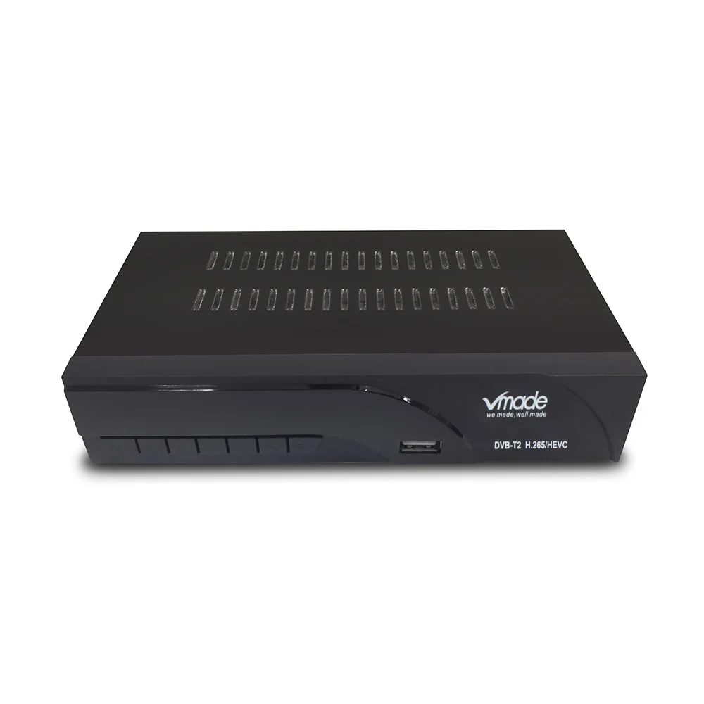 Полностью HD DVB T2 цифровой наземный телеприставка H.265 1080p Встроенный сетевой