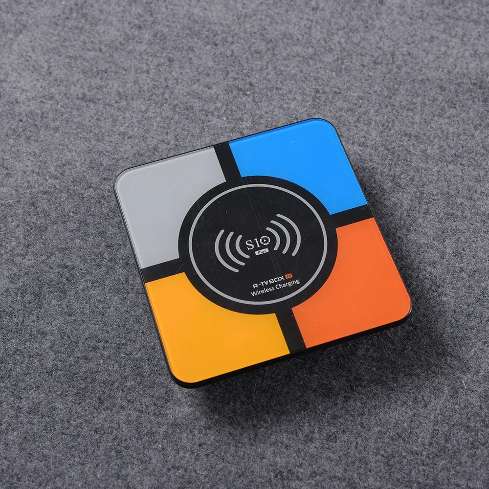 Android TV Box S10 Plus Rochchip RK3328 четырехъядерный Смарт ТВ бокс 4 Гб DDR3 32 ГБ/64 4K H.265 USB3.0 2 4G WiFi