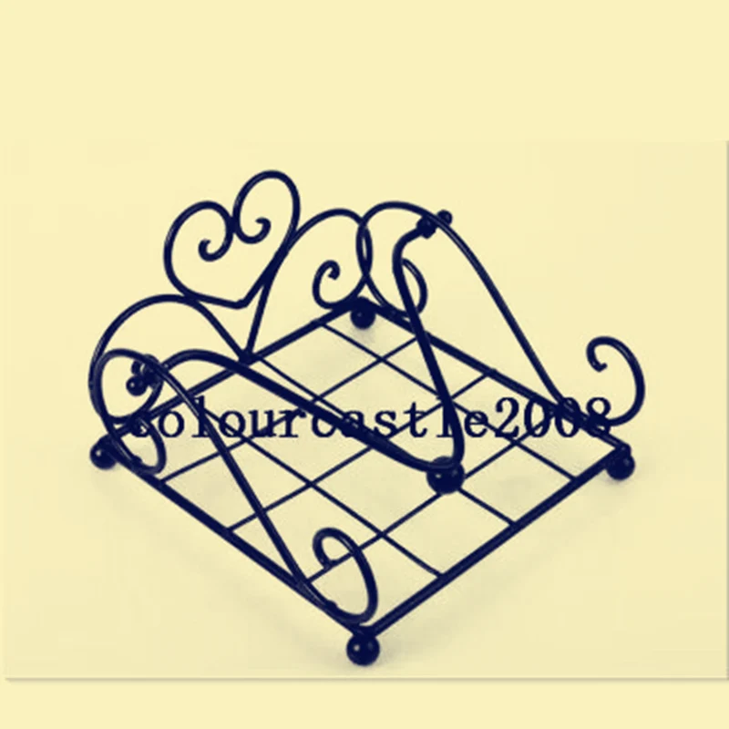 Новый держатель для салфеток из кованого железа коробка Салфетка бумаги