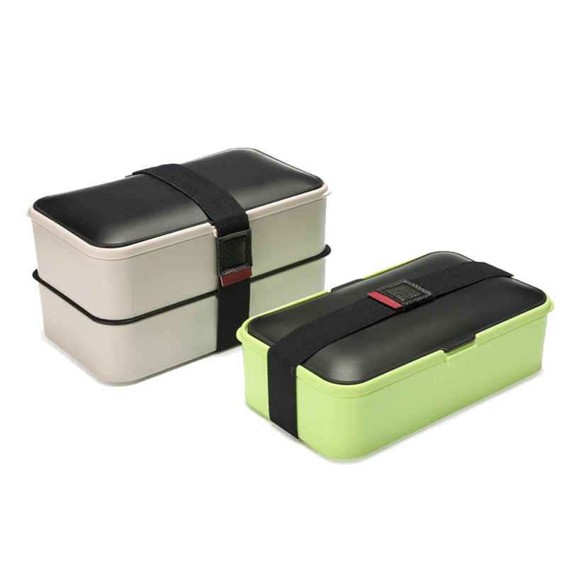 ONEUP коробка для завтрака PP/Silicone 1200 мл bento Box с столовыми приборами экологичный без