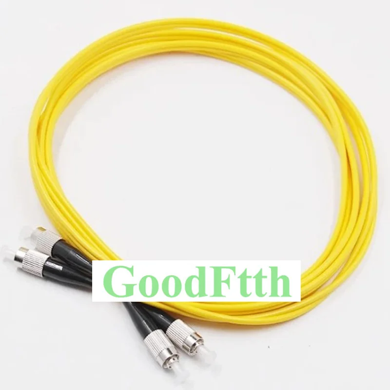 Fiber Optic Patch Cord Jumper FC-FC SM Duplex GoodFtth 1-15m