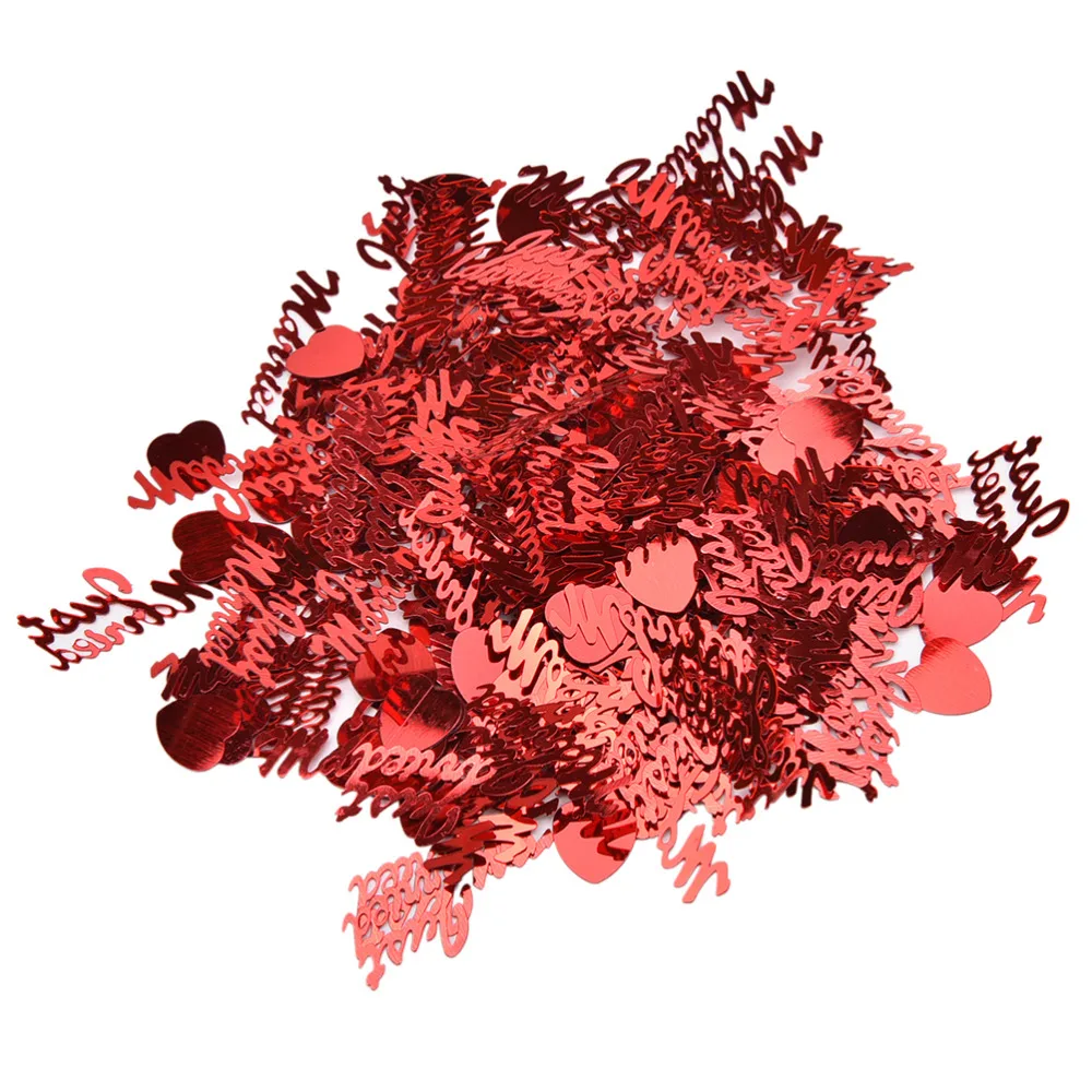 Новое поступление 350 шт. конфетти для свадебного декора золотого и серебряного