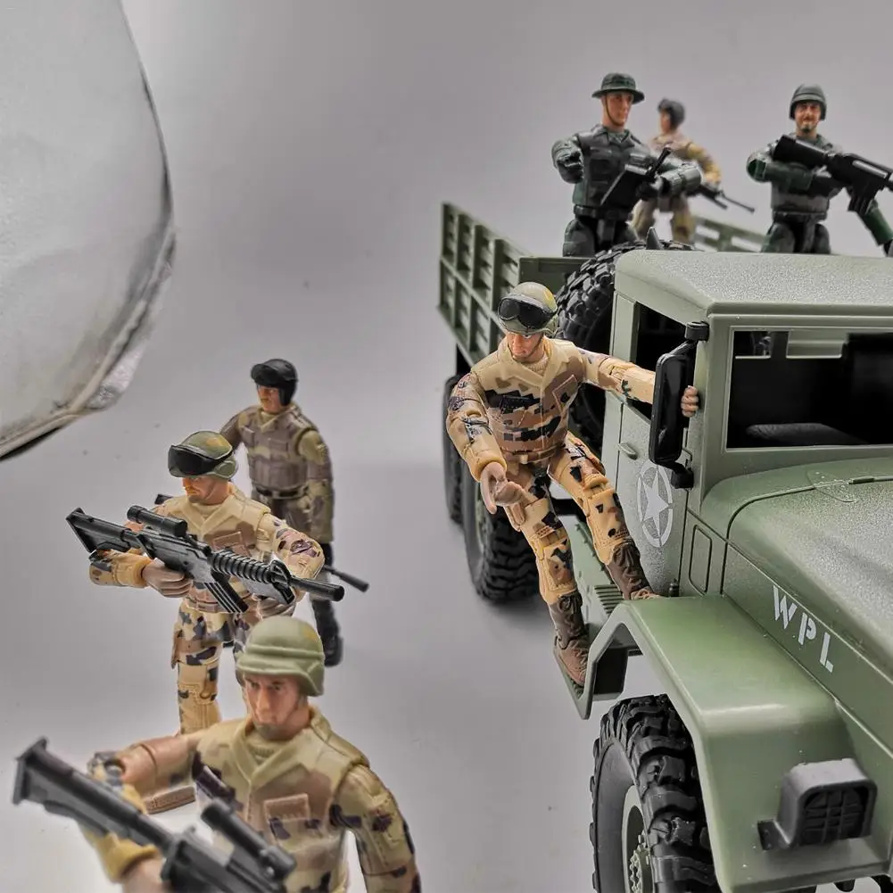 10 см военный солдат спецназа кирпичи фигурки строительные блоки мульти-шарнир подвижная Игрушка Солдат с украшением игрушка