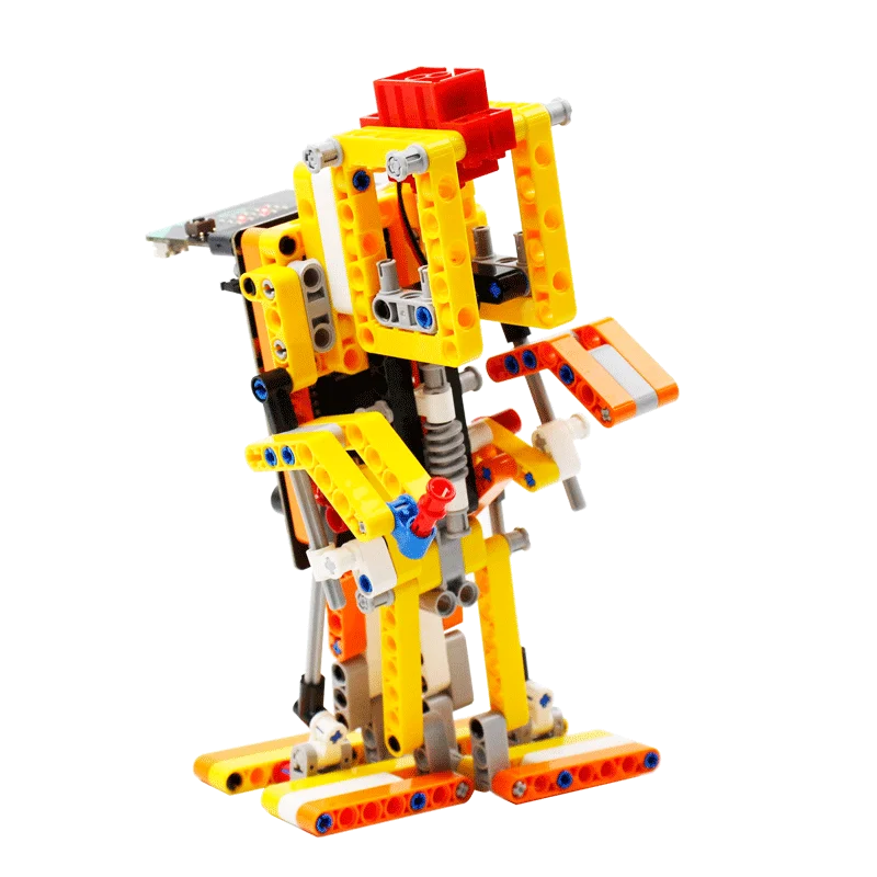 Micro:bit строительные блоки biped robot Microbit smart humanoid DIY Программирование Набор для