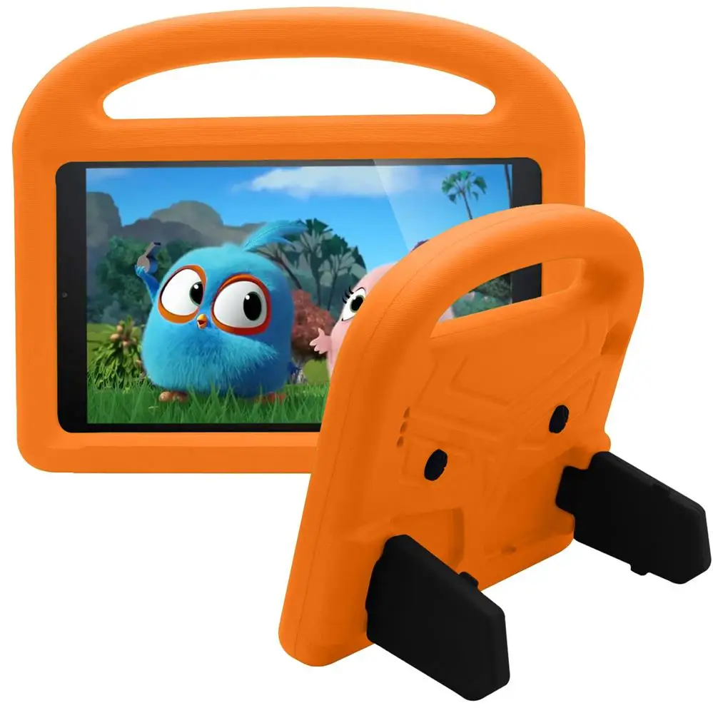 XSKEMP дети мультфильм 3D Ручка Стенд чехол для Kindle fire HD 8 2016 0 EVA пены противоударный +