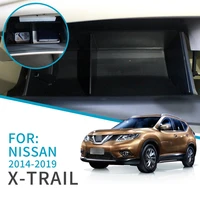 car glove interval storage for nissan x trail 2014 2019 xtrail t32 accessories console tidying central co pilot storage box