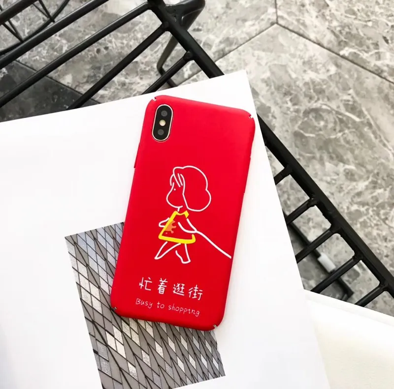 STROLLIFE Новый прекрасный девушка чехол для iPhone X XS Max XR Симпатичные парные iphone 8 6s 7 Plus