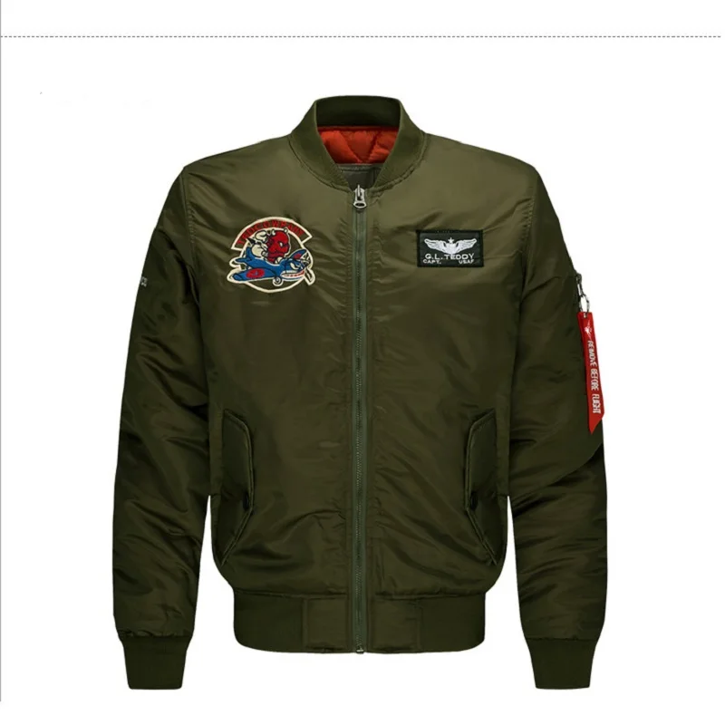 Для мужчин s куртки и пальто военно-воздушные силы MA1 куртки-бомберы полета