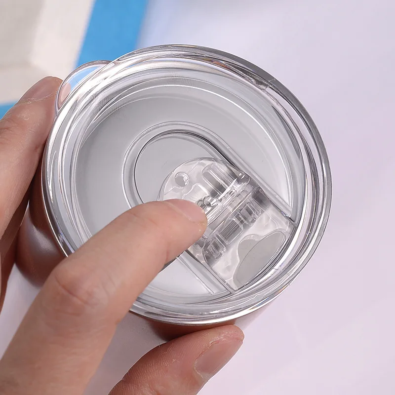 20 унций прямые Кофе Термоизолированный чашка с двойными стенками Нержавеющая сталь термос винный стакан с закрывающейся крышкой термос